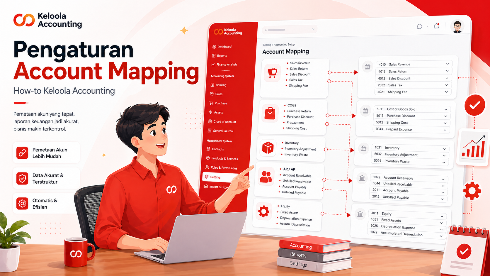 Pengaturan Account Mapping di Keloola Accounting